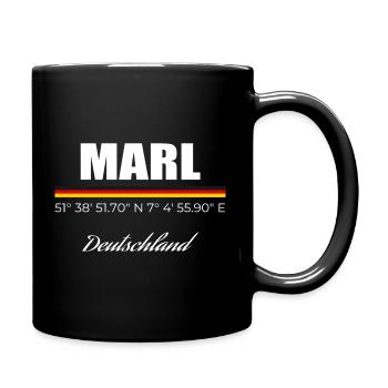 Marl - Full Colour Mug - black - Right