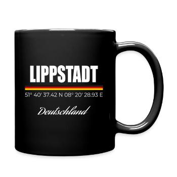 Lippstadt - Tasse einfarbig - Schwarz - Rechts