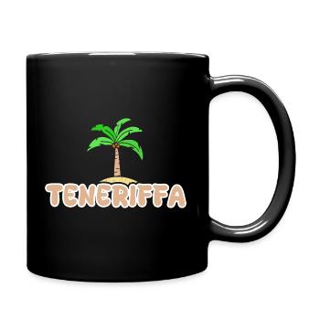 Holidays in Tenerife - Full Colour Mug - black - Right