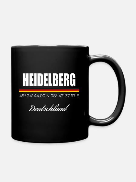 Heidelberg - Full Colour Mug - black