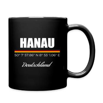 Hanau - Tasse einfarbig - Schwarz - Rechts