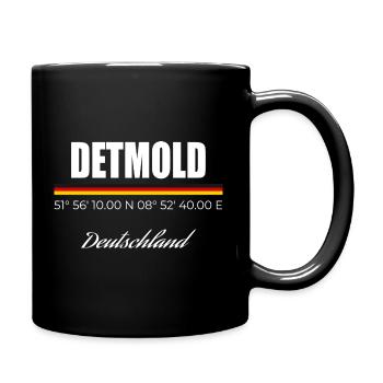 Detmold - Mug uni - noir - Droite