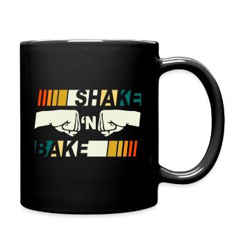 Shake N Bake Fist Bump - Full Colour Mug - black - Right