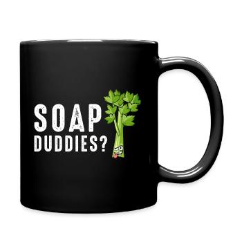 Soap Buddies Celery Laugh - Full Colour Mug - black - Right