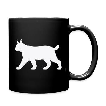 Lynx Silhouette White - Mug uni - noir - Droite