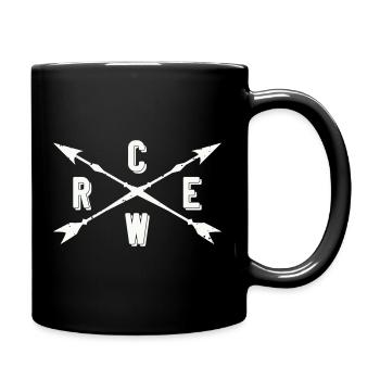 Crew Cross Arrows - Full Colour Mug - black - Right