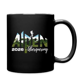 Traversée des Alpes 2026 - Randonnée - Mug uni - noir - Droite