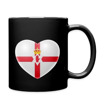 Heart (Northern Ireland) - Full Colour Mug - black - Right
