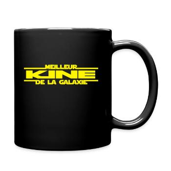 Meilleur kiné de la galaxie - Mug uni - noir - Droite