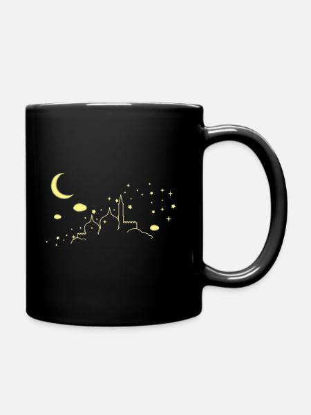 mosque - Full Colour Mug - black