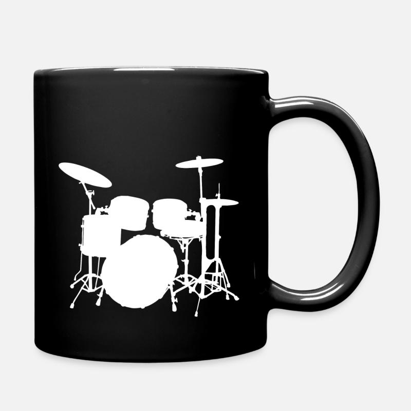 Drum kit - Full Colour Mug - black