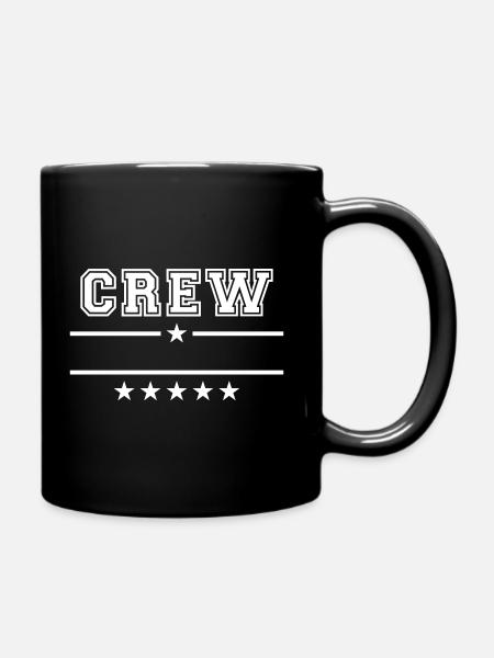 Crew - Tasse einfarbig - Schwarz