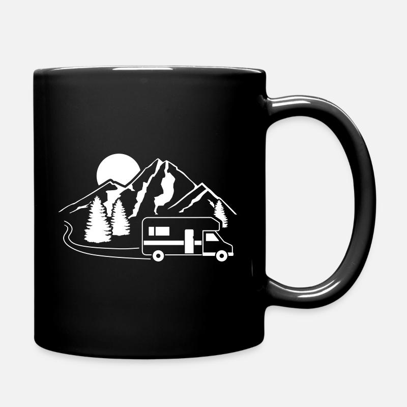 Camper - Full Colour Mug - black