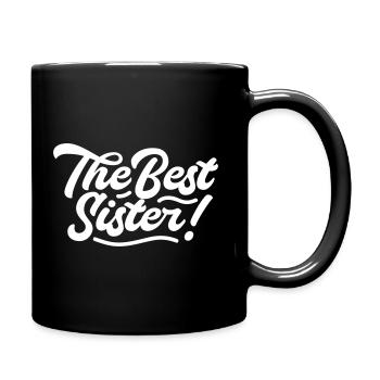 The Best Sister! - Full Colour Mug - black - Right