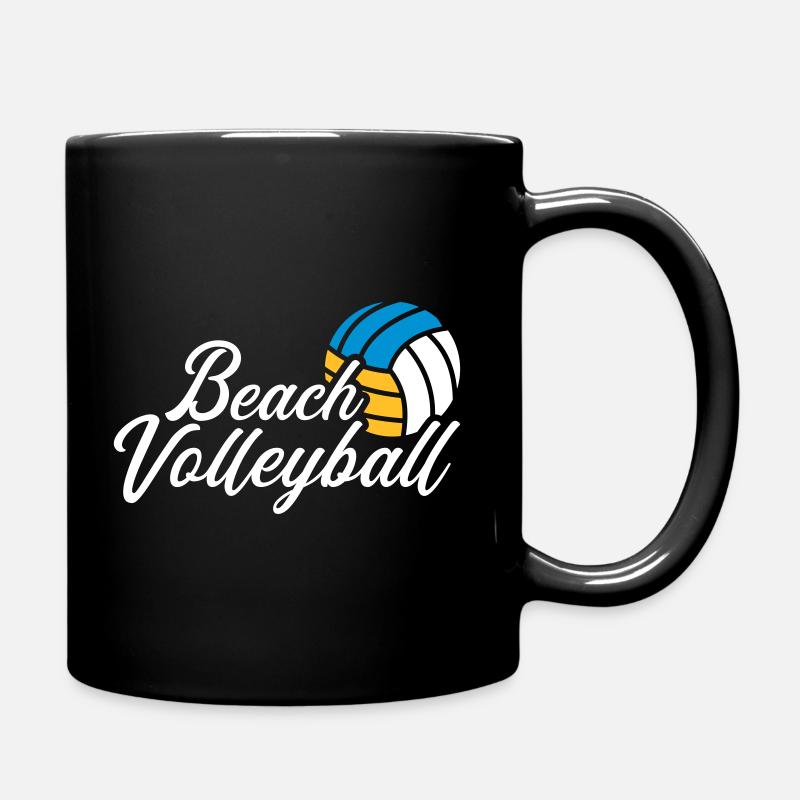 Beach-volley - Mug uni - noir