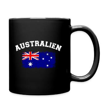 Australia - Full Colour Mug - black - Right
