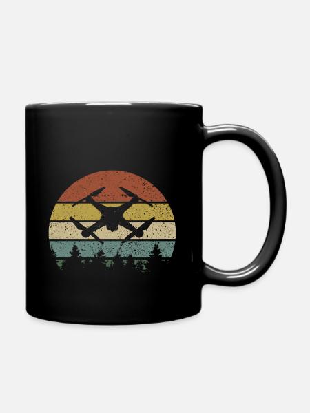 Pilote de drone drone - Mug uni - noir