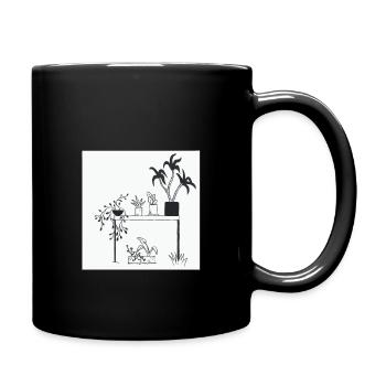 Plants - Full Colour Mug - black - Right