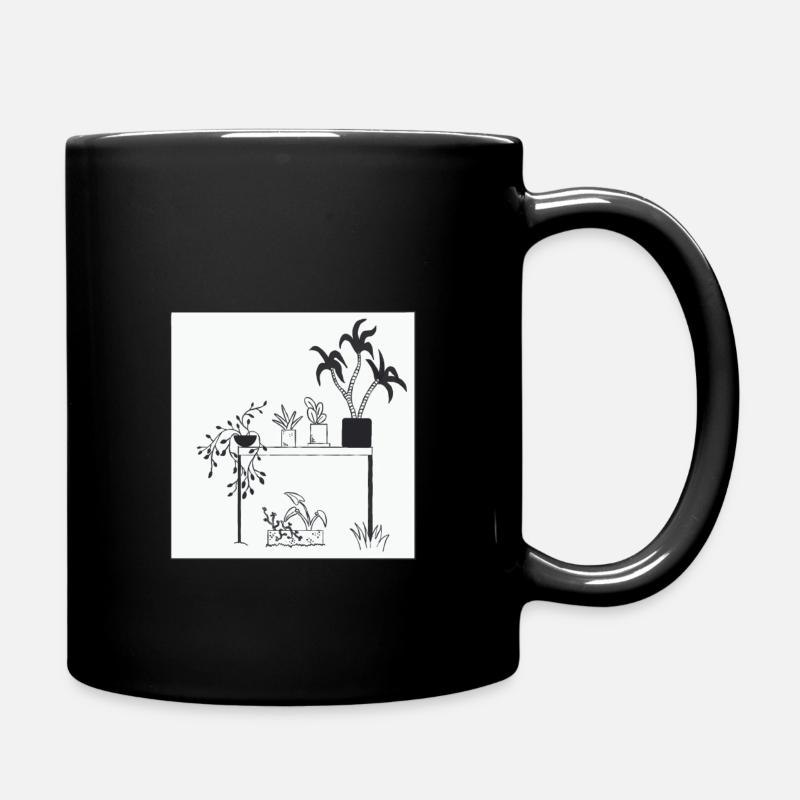 Plants - Full Colour Mug - black