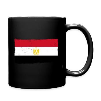 Egypt Flag Hurghada Africa Egyptian Flag - Full Colour Mug - black - Right