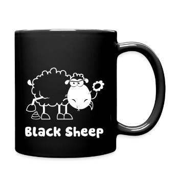 Black Sheep, Black Sheep - Full Colour Mug - black - Right