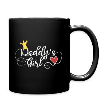 Daddy's Girl White - Full Colour Mug - black - Right