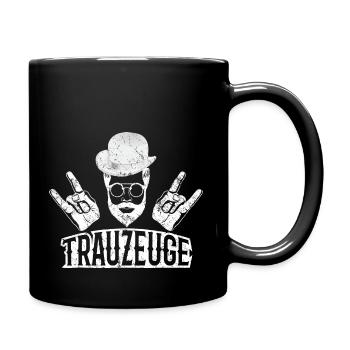 JGA Junggesellenabschied Das Wars Team Mann Lustig - Tasse einfarbig - Schwarz - Rechts