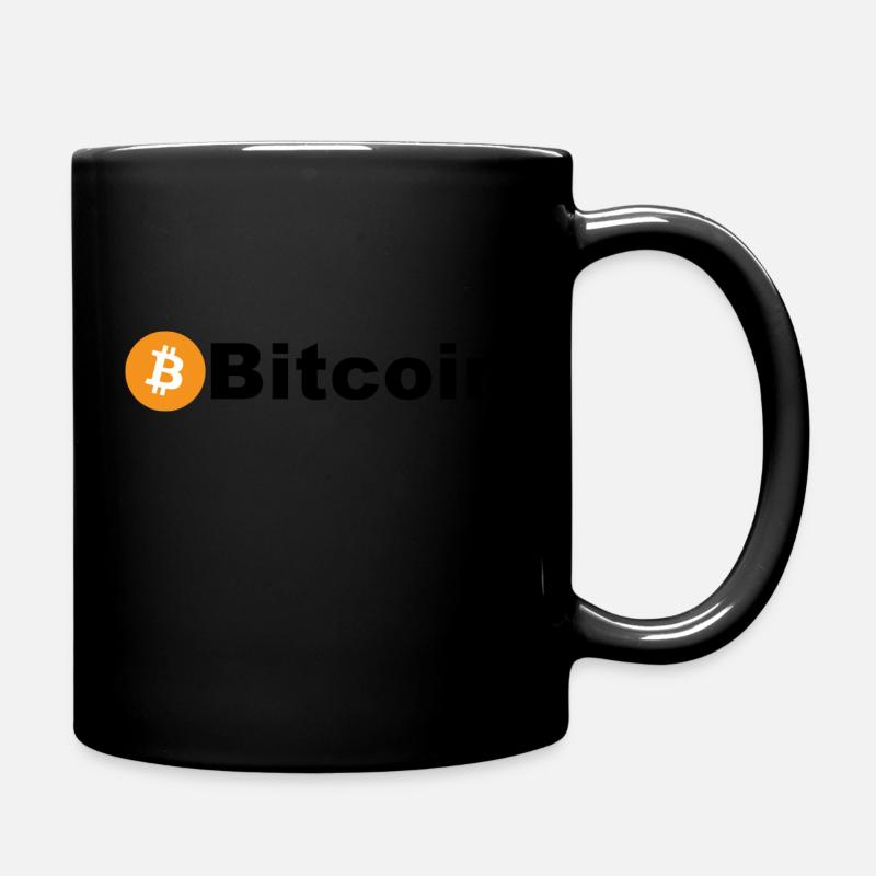 Bitcoin Design - Mug uni - noir
