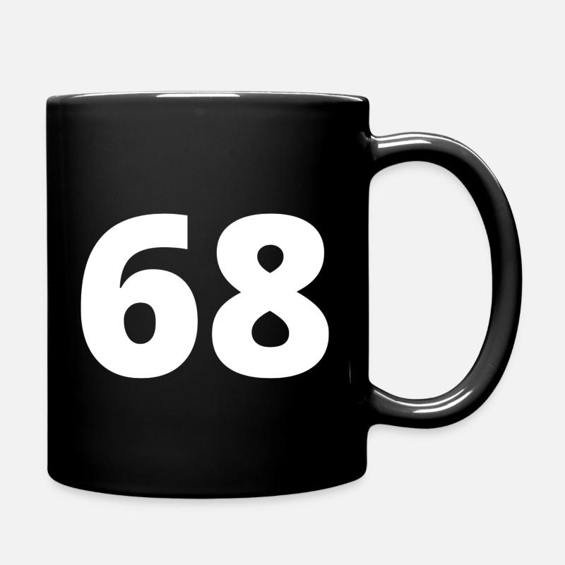 68 - Tasse einfarbig - Schwarz