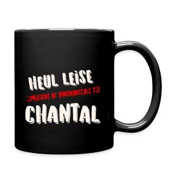 HEUL LEISE CHANTAL - Tasse einfarbig - Schwarz - Rechts