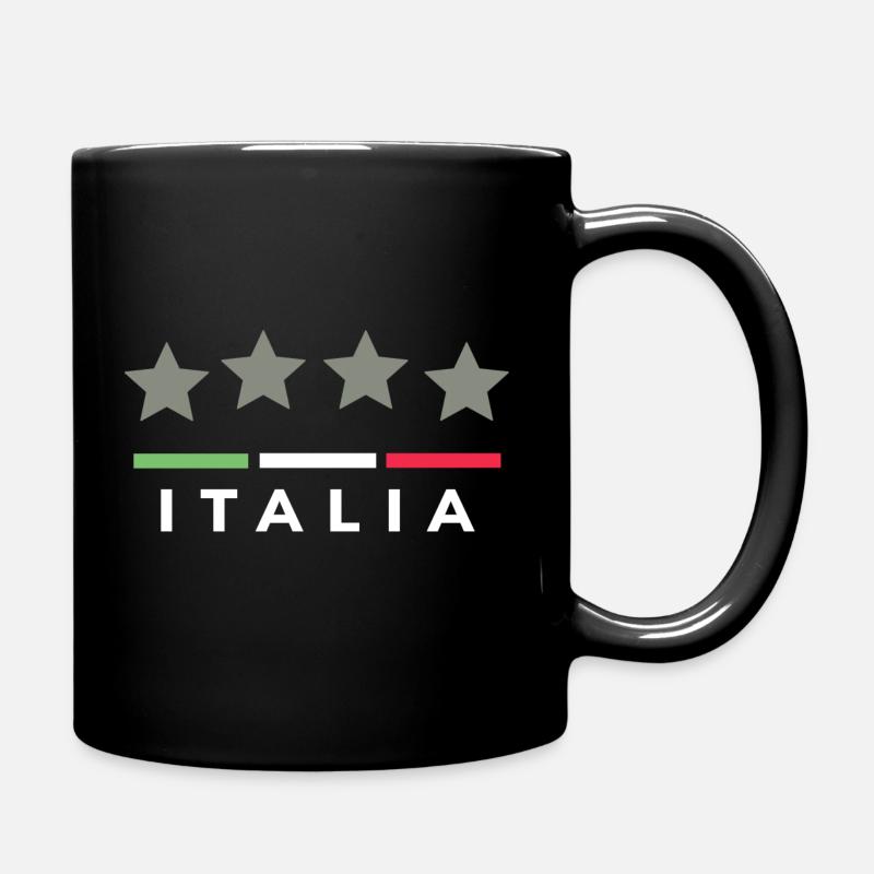 Italia - Tasse einfarbig - Schwarz
