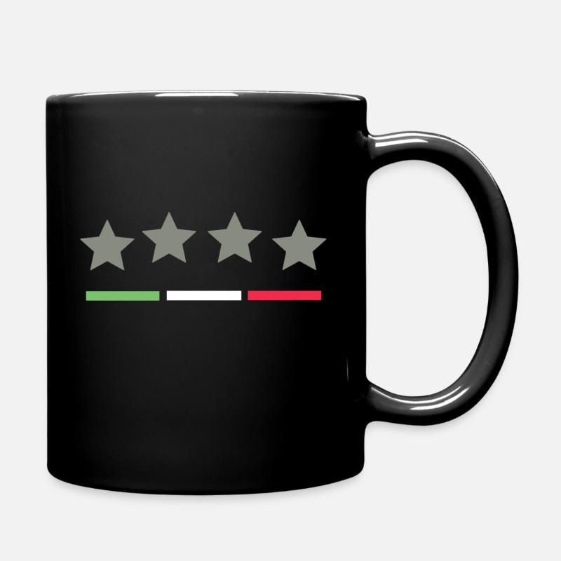 Italia - Tasse einfarbig - Schwarz