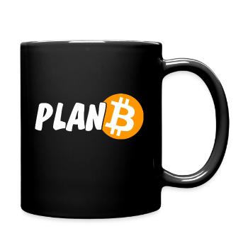 Plan B - Tasse einfarbig - Schwarz - Rechts