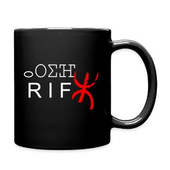 Le Rif - Mug uni - noir - Droite