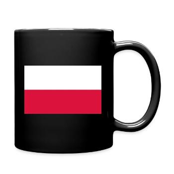 Poland Flag Pride - Full Colour Mug - black - Right