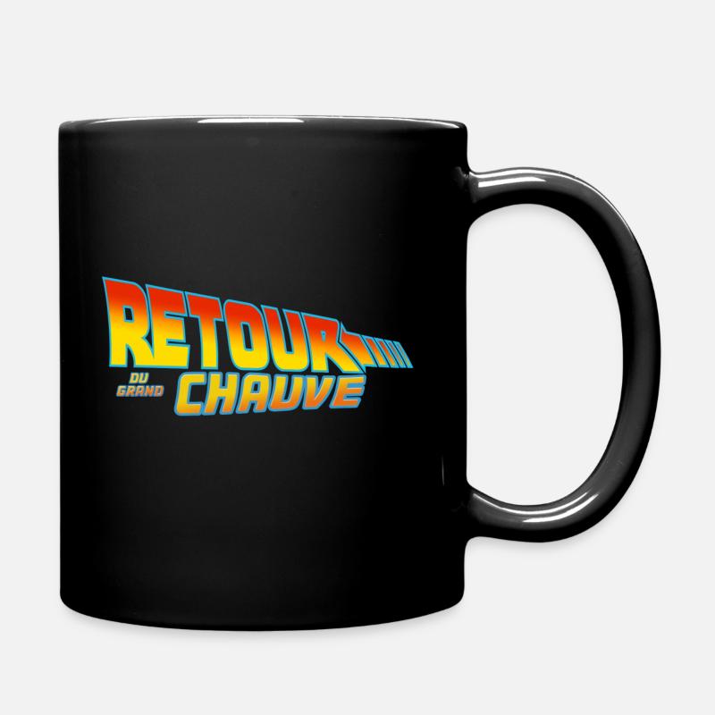 retour du grand chauve - Mug uni - noir