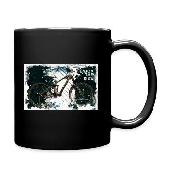 Profitez de la balade - Mug uni - noir - Droite
