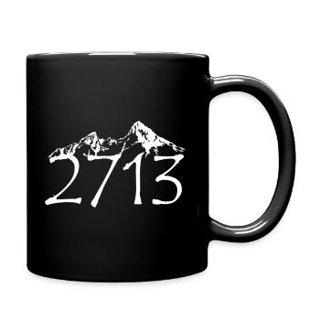 Berg Watzmann 2713 Berchtesgaden Bavaria Alps - Full Colour Mug - black - Right