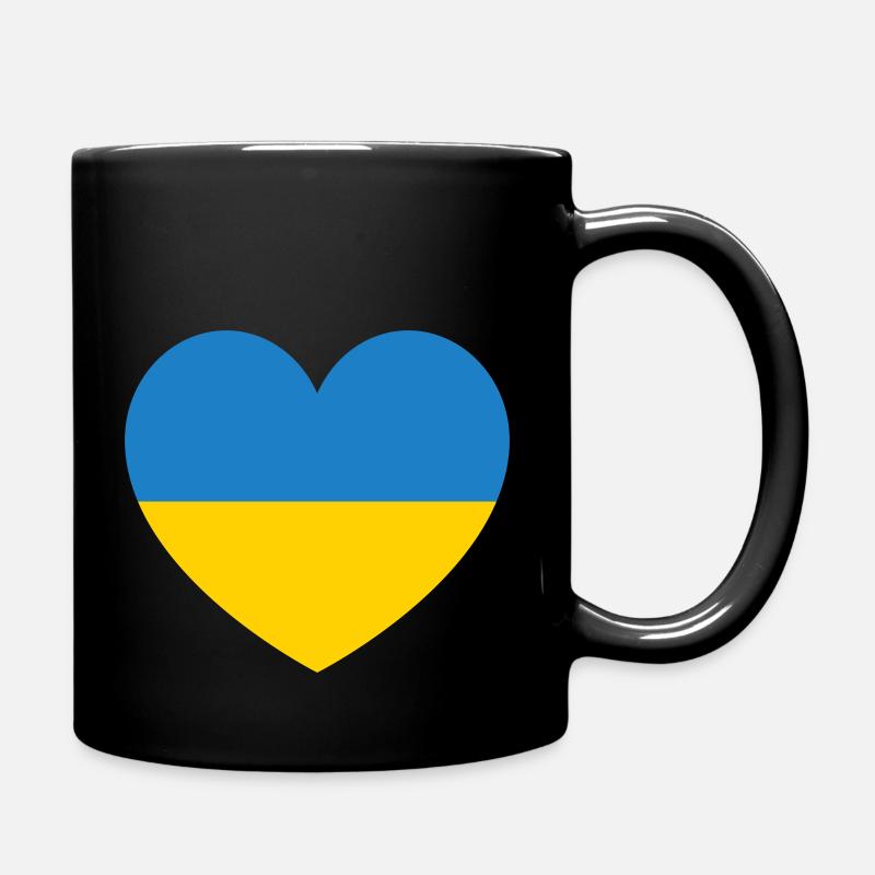 Love Ukraine - Mug uni - noir