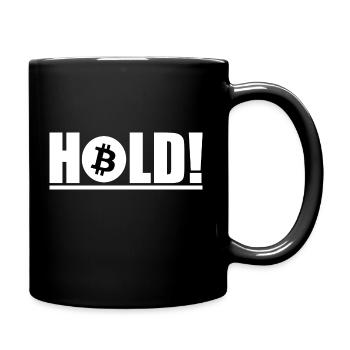 Crypto Hold Currency Bitcoin Digital Coin Merch - Tasse einfarbig - Schwarz - Rechts