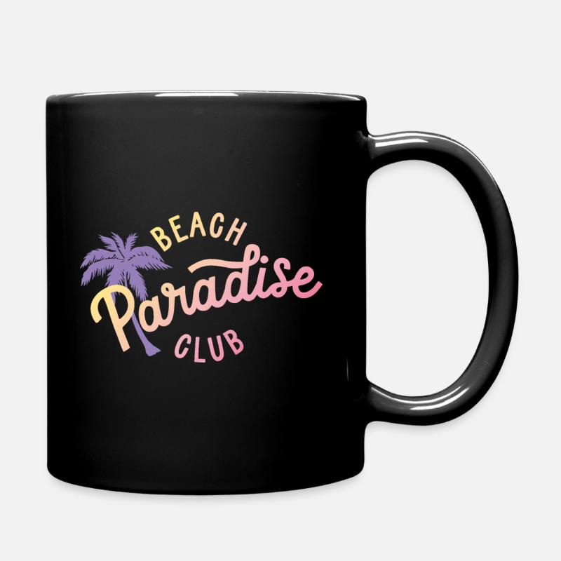 Paradise Beach Club Gradient - Mug uni - noir