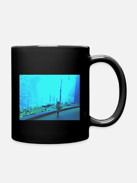 Turquoise - Full Colour Mug - black