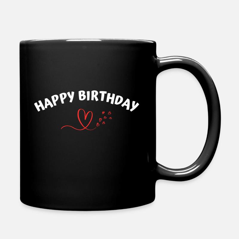 Bon anniversaire - Mug uni - noir