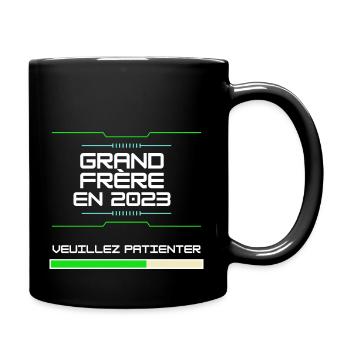Grand Frère En 2023 Pour Futur Grand Frère - Full Colour Mug - black - Right