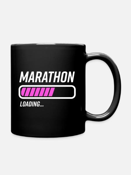 Triathlète marathonien - Mug uni - noir