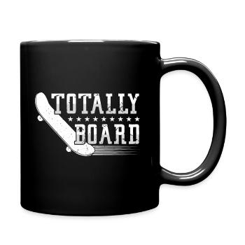 Totally Board Skateboard - Tasse einfarbig - Schwarz - Rechts