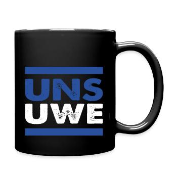Uns Uwe Hamburg Erinnerung - Mug uni - noir - Droite