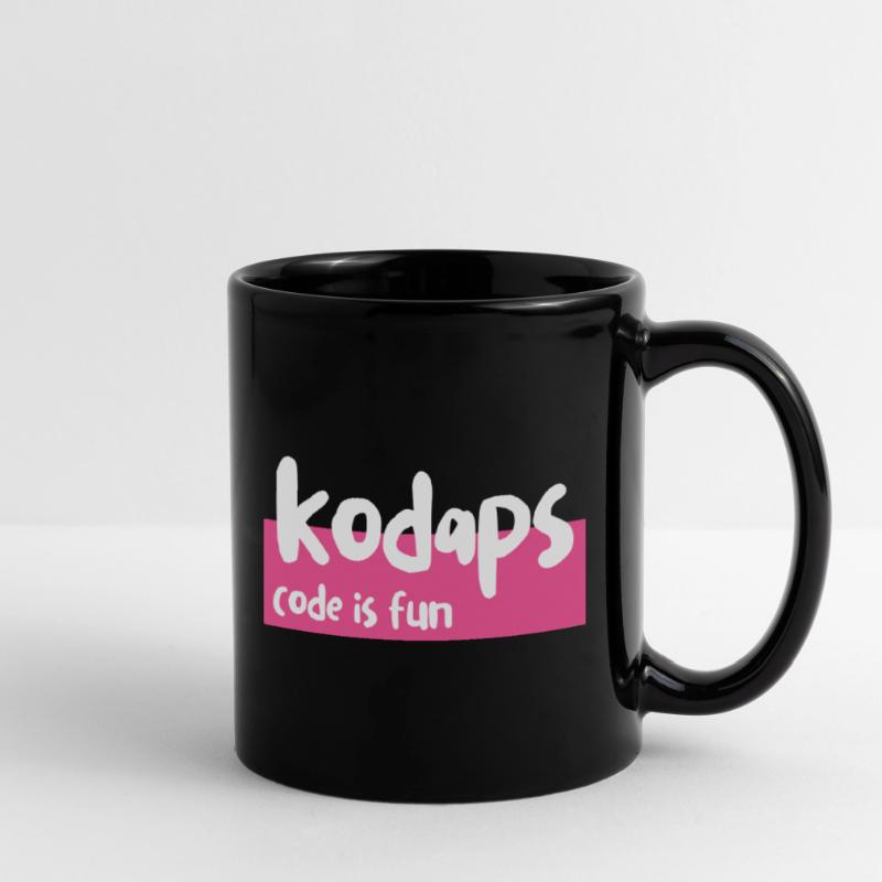 kodaps- Code macht Spaß Tasse einfarbig