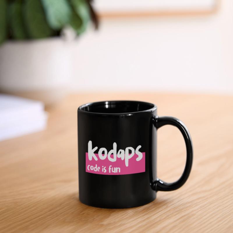 kodaps- Code macht Spaß Tasse einfarbig