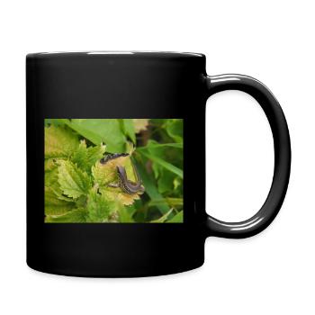 Eidechsenpower - Tasse einfarbig - Schwarz - Rechts